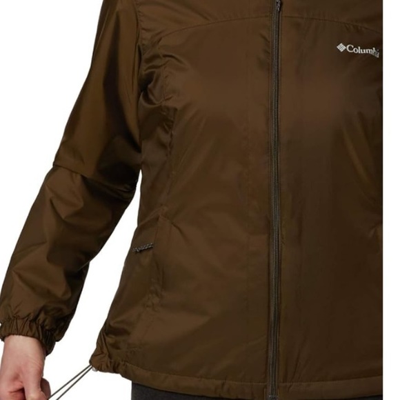 Columbia Womens Switchback Sherpa Lined Jacket | Olive Green small winter coat​ - Picture 5 of 12